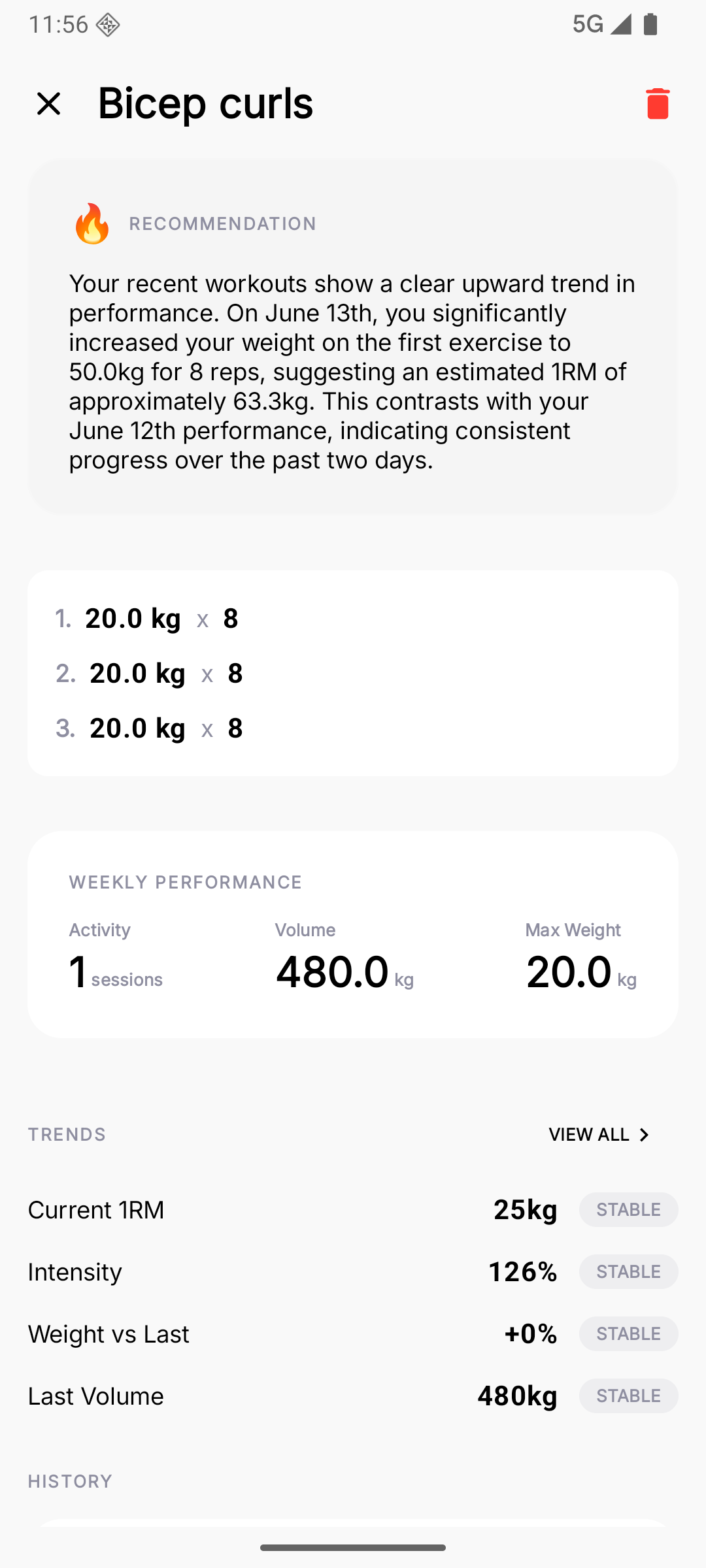 Exercise Details